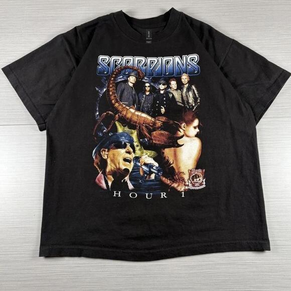 Tops - Black Scorpions Hour 1 Tour T-Shirt